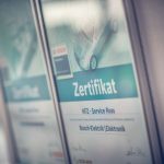 Zertifikat der KFZ Werkstatt Ross im Bereich Elektronik